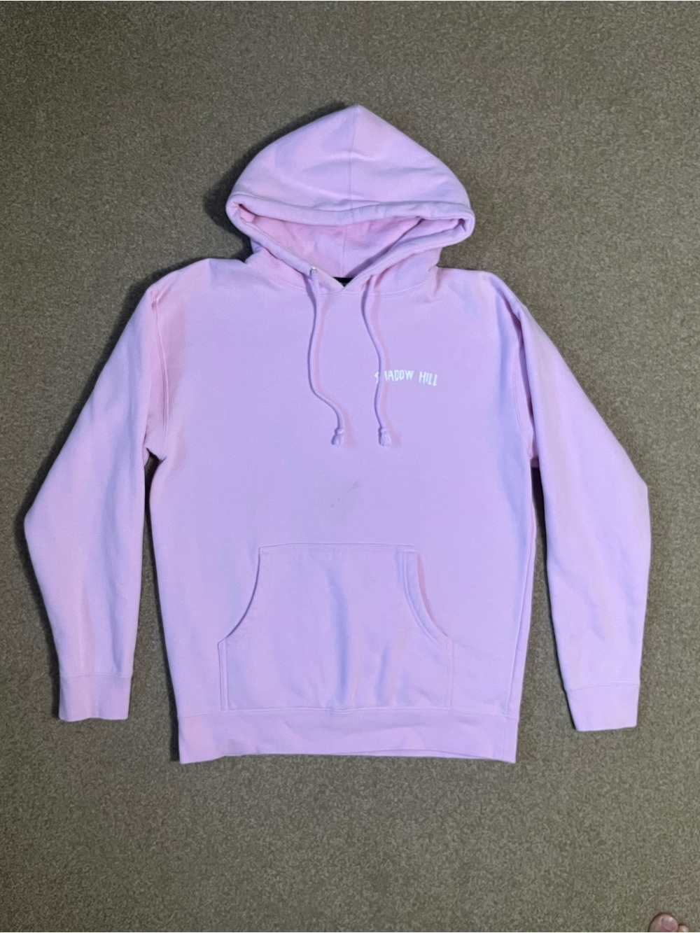 Shadow Hill Pink Hooded Pullover Sweatshirt